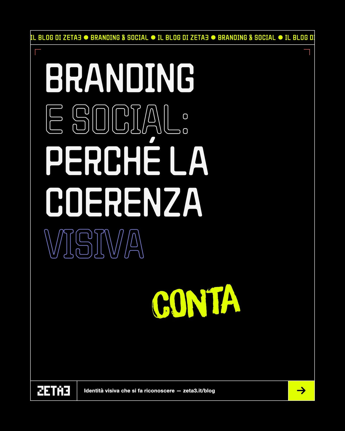 Branding e Social: Perché la Coerenza Visiva Conta