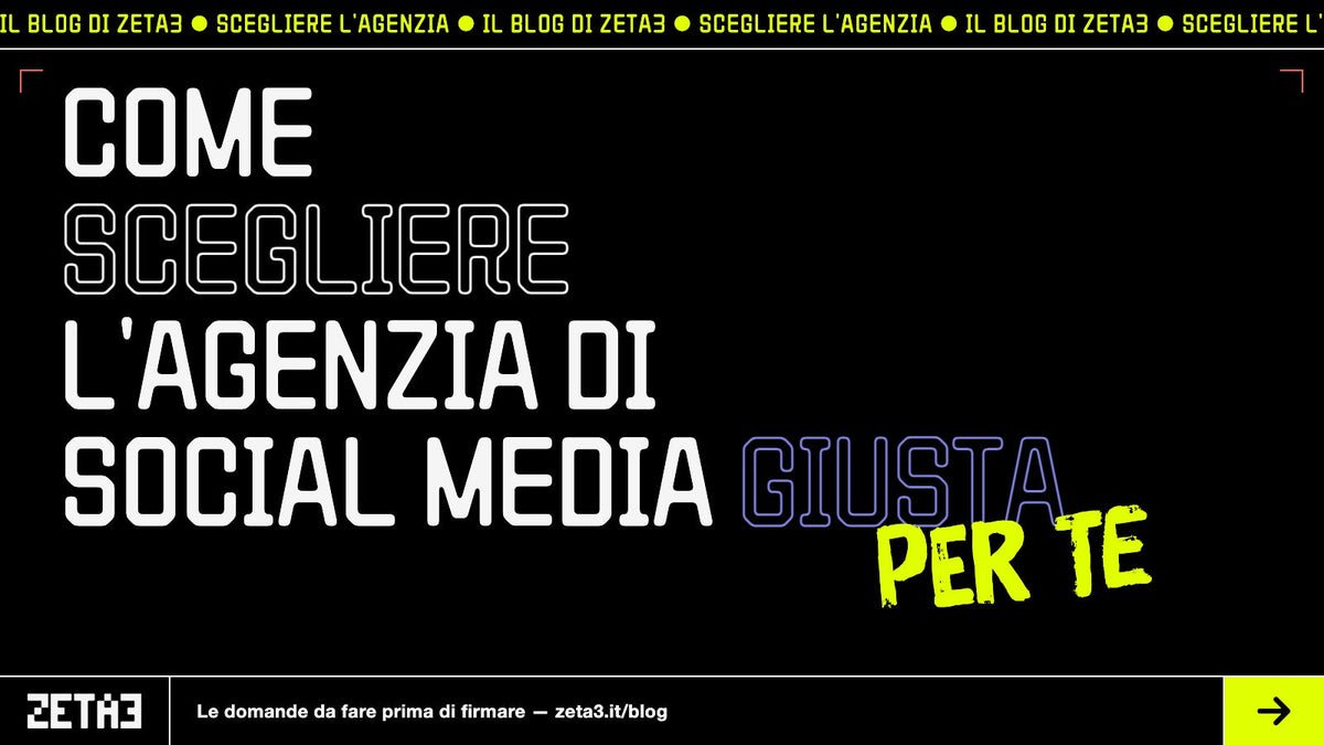 Come Scegliere l'Agenzia di Social Media Giusta