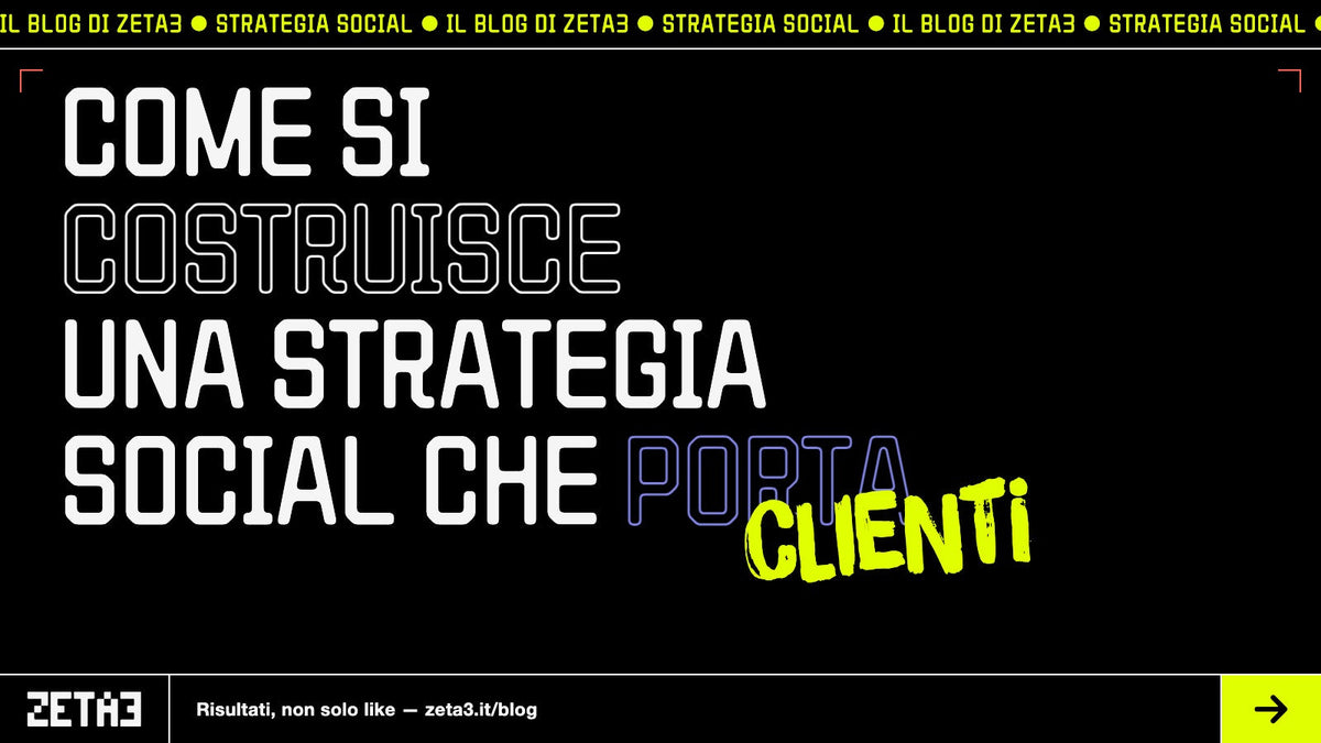 Come Costruire una Strategia Social che Porta Clienti
