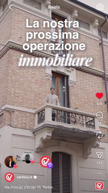 Reel Vertico: la prossima operazione immobiliare